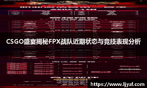 CSGO盛宴揭秘FPX战队近期状态与竞技表现分析